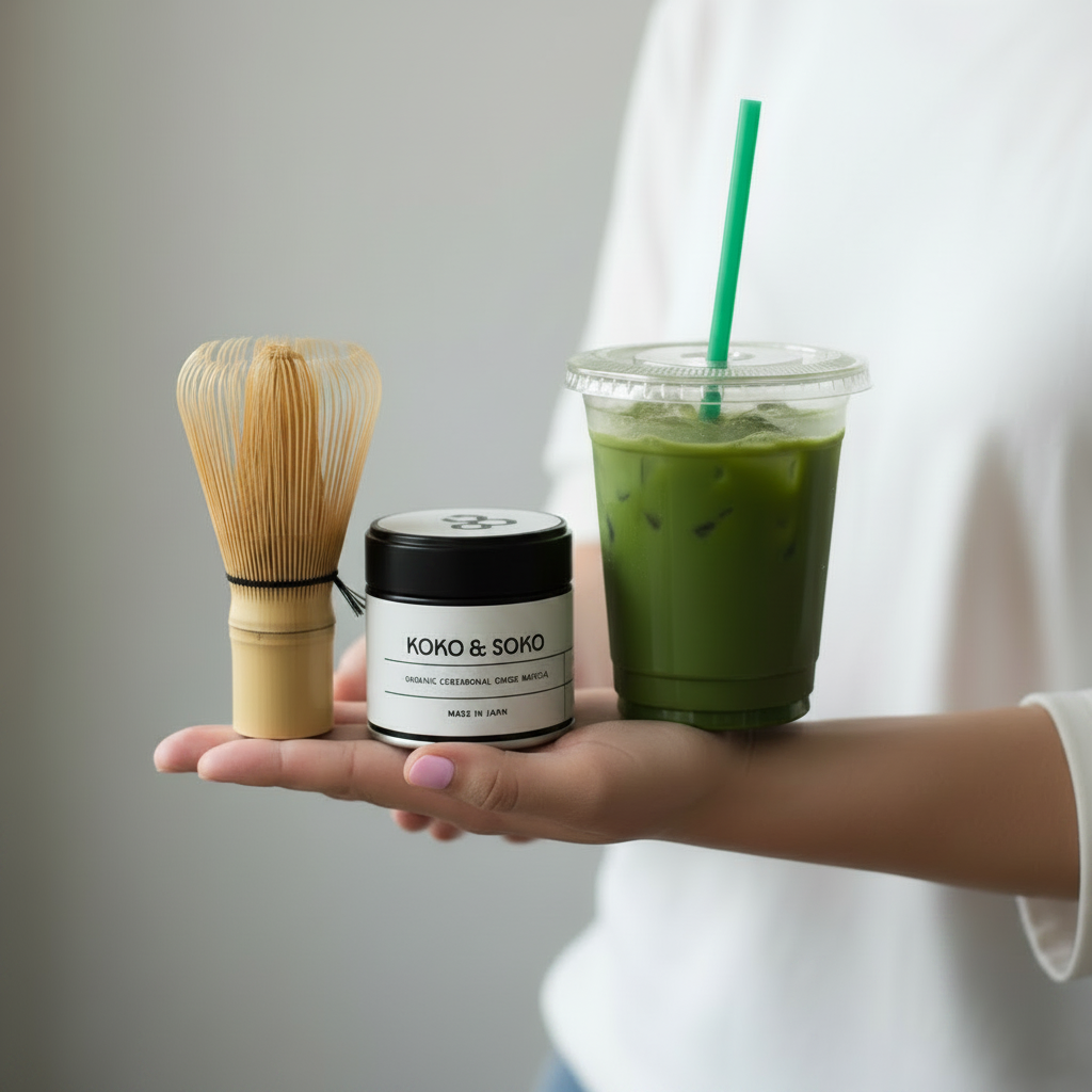 Koko & Soko Organic Matcha & Whisker
