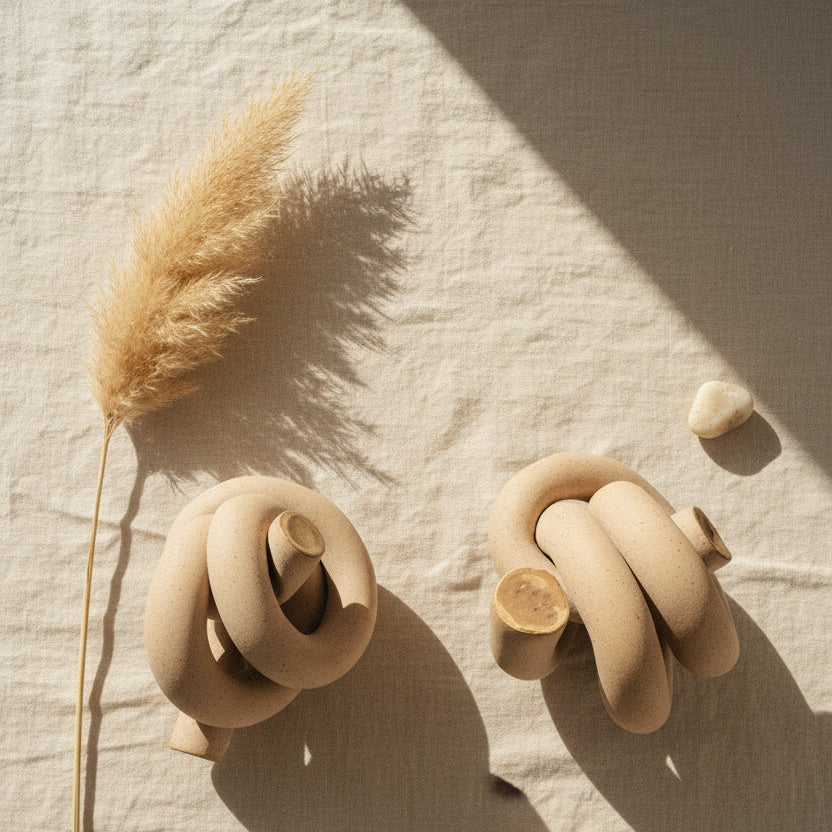 Ceramic Knot Beige