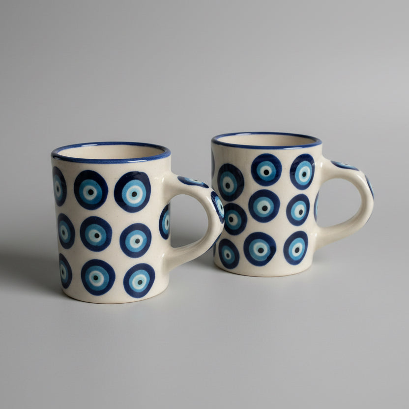 Blue Evil Eye Good Luck Mugs