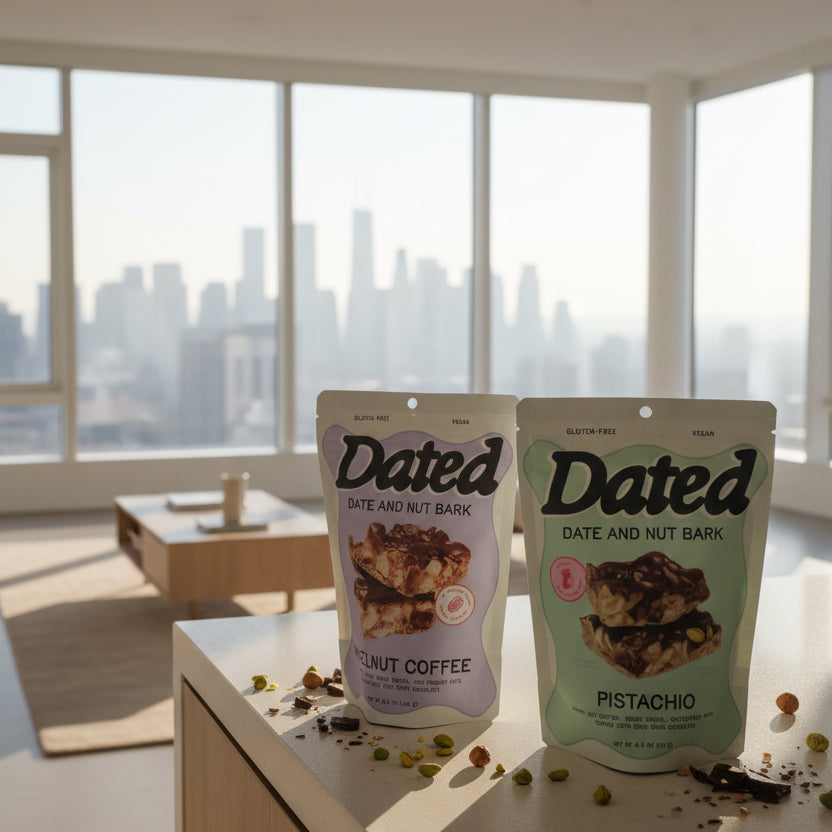Hazelnut Coffee Date & Nut Bark