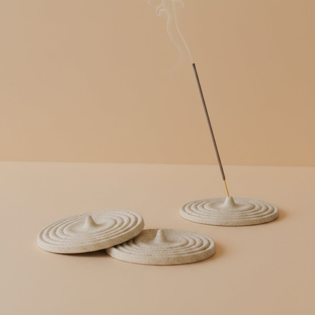 Ceramic Spiral Incense Holder