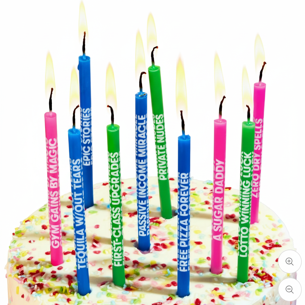 Long Birthday Candles
