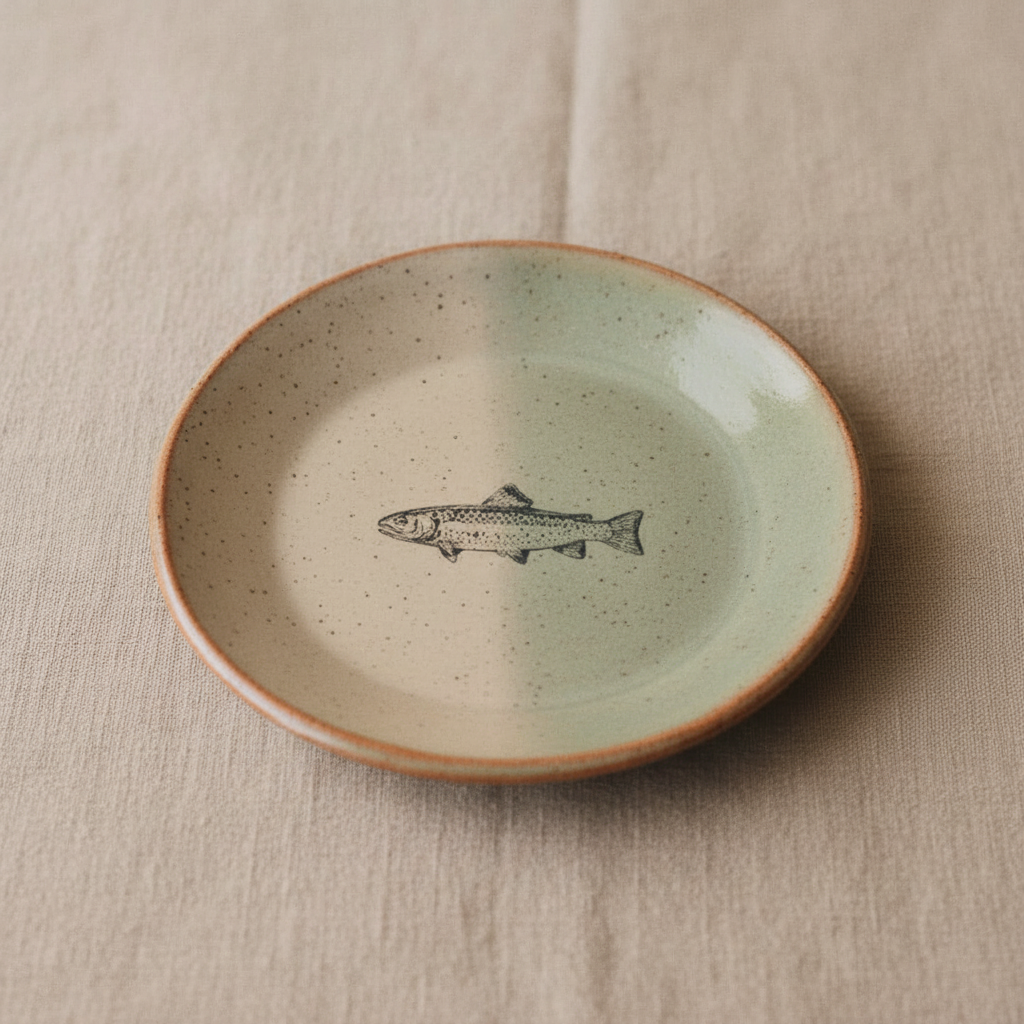 Mini Plate - Trout / Fish