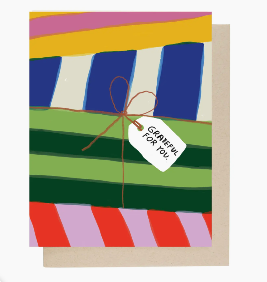 Grateful For You Card