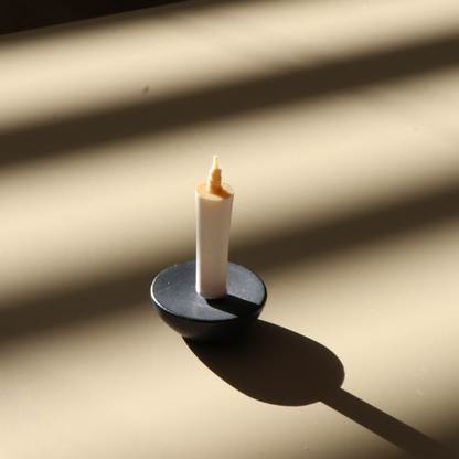 Candles and Holder