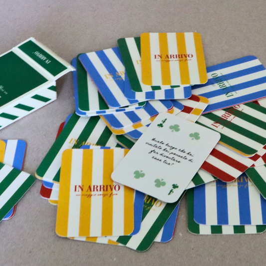 Card Game for Conversations Italian
