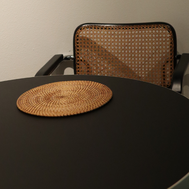 Natural Hand Woven Rattan Placemats (4)