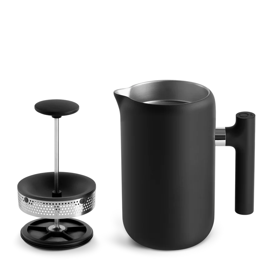 Clara French Press Matte Black