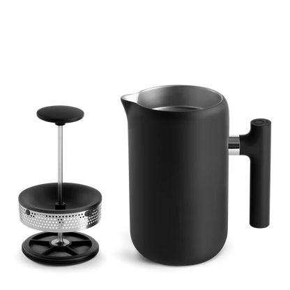 Clara French Press Matte Black