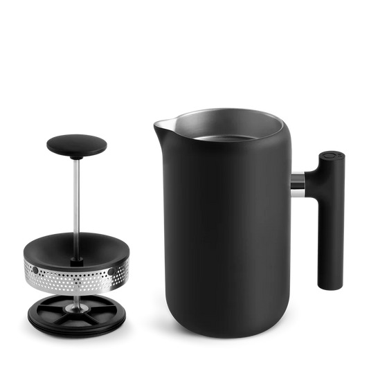Clara French Press Matte Black