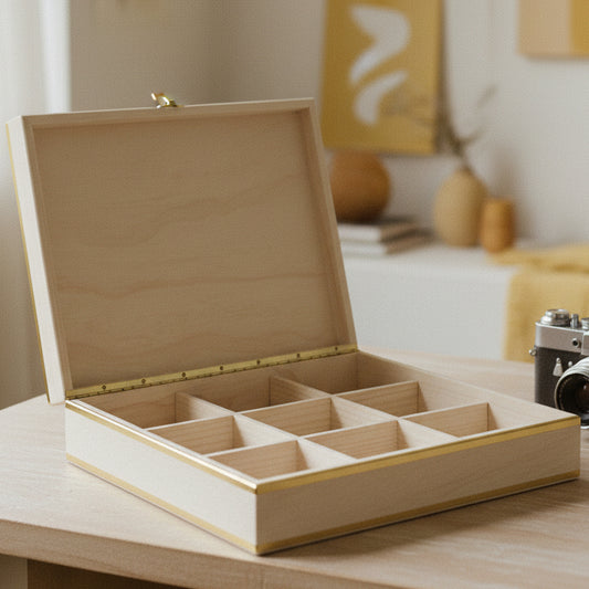 Tea Box Big - Blue