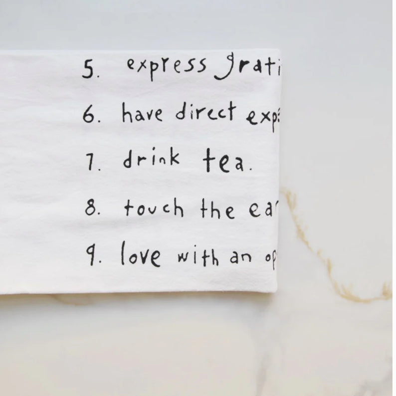 To Do List Napkin