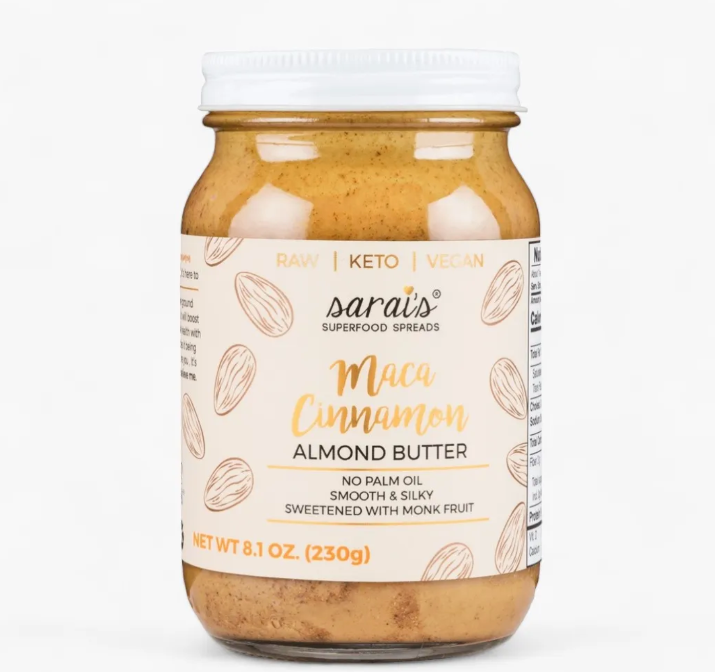 Maca Cinnamon Almond Butter