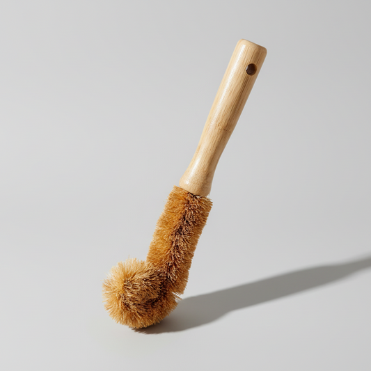 Bamboo & Coconut Fiber Bottle Cleaning Brush