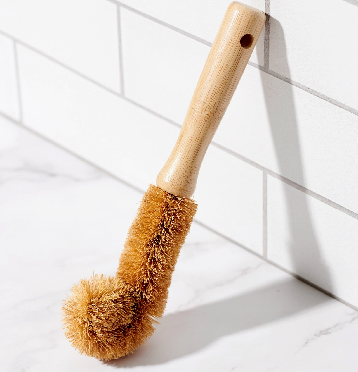 Bamboo & Coconut Fiber Bottle Cleaning Brush