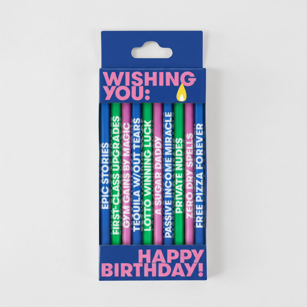 Long Birthday Candles