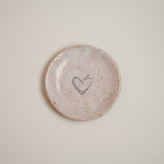 Mini Plate - Heart