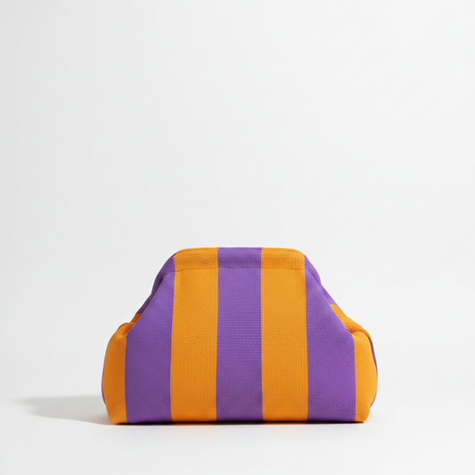Clutch Bag - Yellow Purple