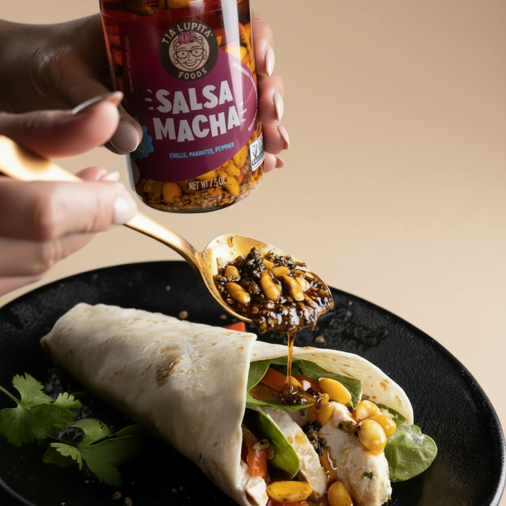 Salsa Macha - Peanut and Chile Morita