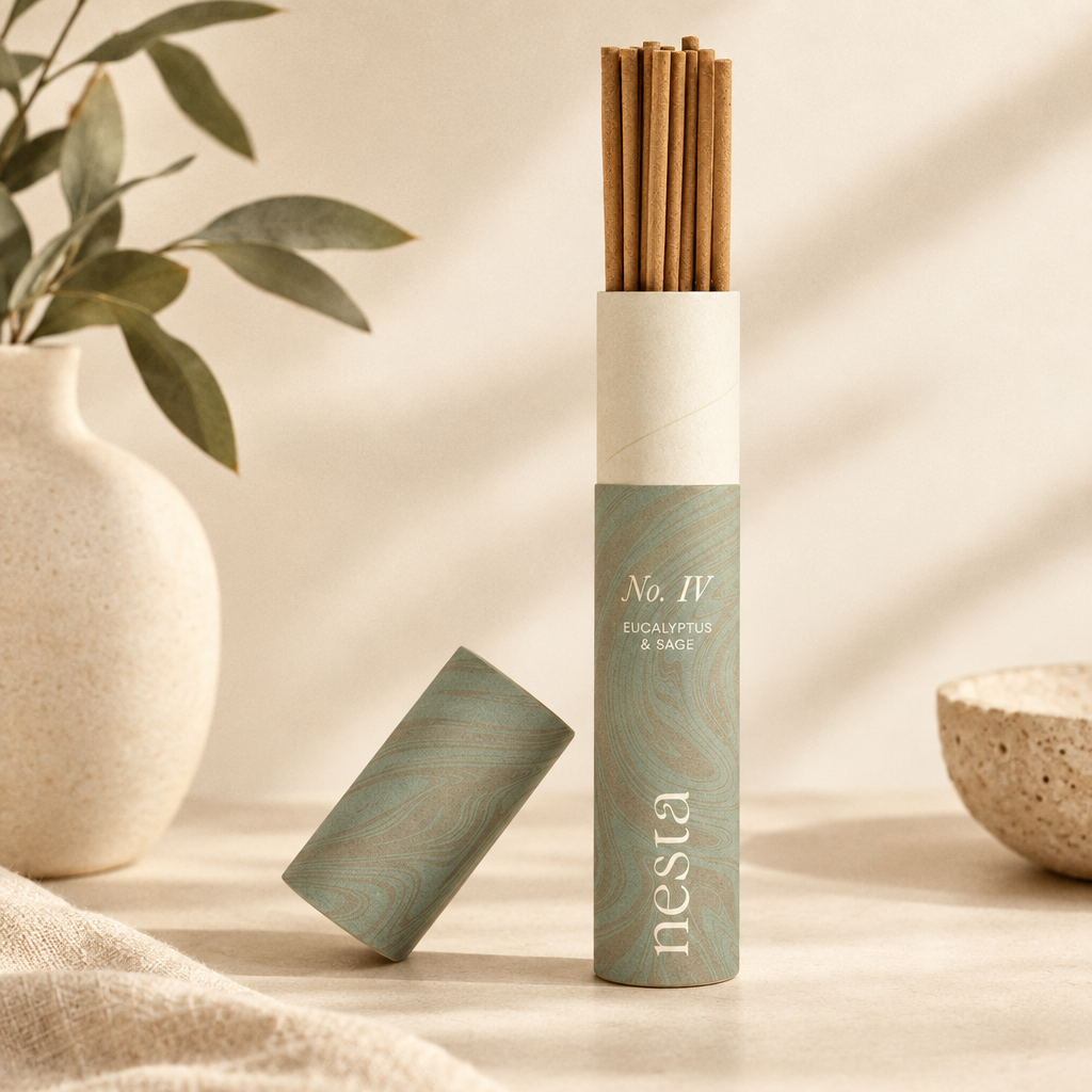 Eucalyptus & Sage Essential Oil Incense