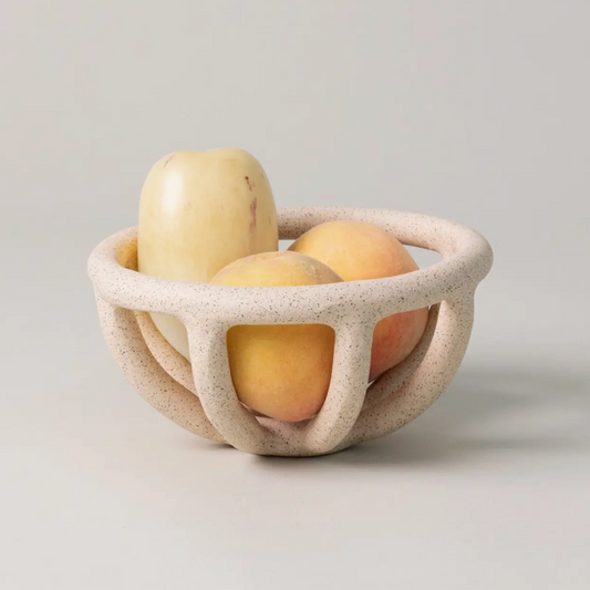 Prong Fruit Bowl, Sand